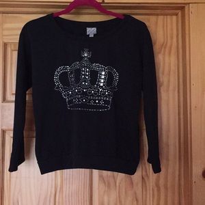 Disney Sweatshirt with Crown Design